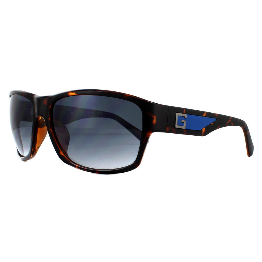 Guess Sunglasses GU00006 52C Dark Havana Smoke Mirror