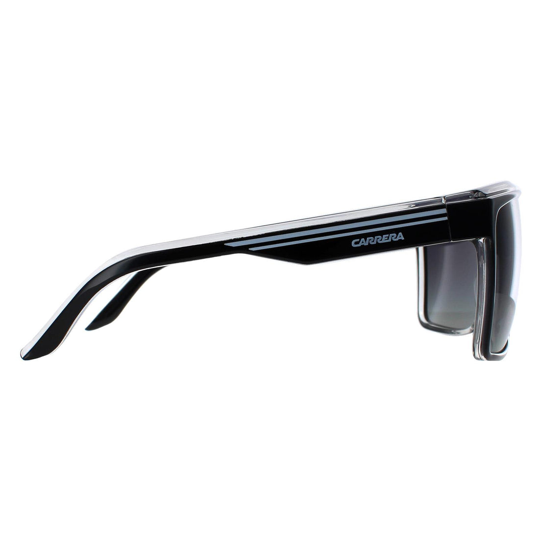 Carrera Sunglasses 22 P56/WJ Black White Grey Gradient Polarized