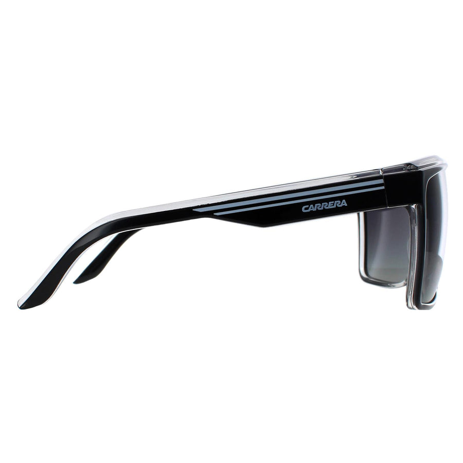 Carrera Sunglasses 22 P56/WJ Black White Grey Gradient Polarized