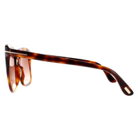 Tom Ford Sunglasses Faye FT0788 53F Blonde Havana Brown Gradient