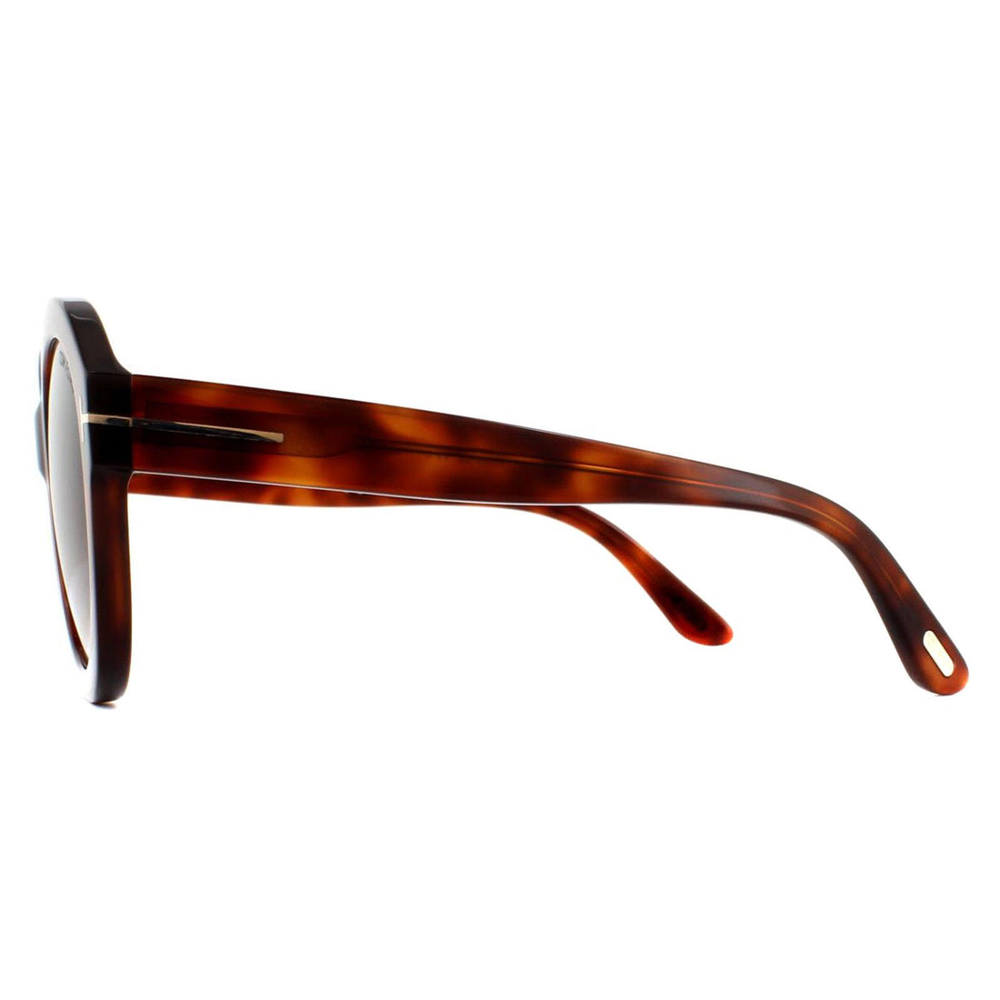 Tom Ford Sunglasses Kelly 0611 53F Blonde Havana Gradient Brown