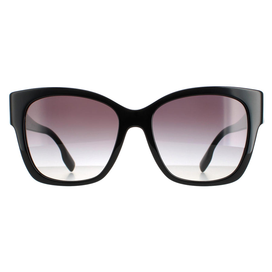 Burberry BE4345 Sunglasses Black Grey Gradient