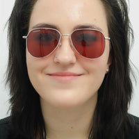 Serengeti Sunglasses Haywood Small SS544004 Shiny Silver Mineral Sedona Polarized