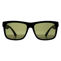 Serengeti Sunglasses Positano 8370 Matte Black Mineral Green 555nm Polarized