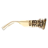 Miu Miu Sunglasses MU11WS 11T40F Sand Transparent Dark Brown