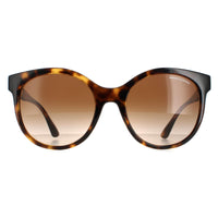 Armani Exchange AX4120S Sunglasses Shiny Havana / Brown Gradient