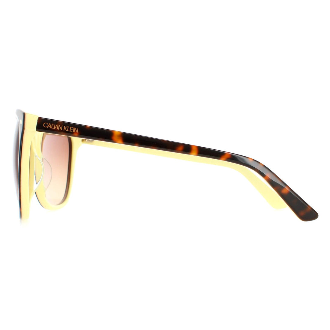 Calvin Klein Sunglasses CK18510S 241 Tortoise Yellow Brown Gradient