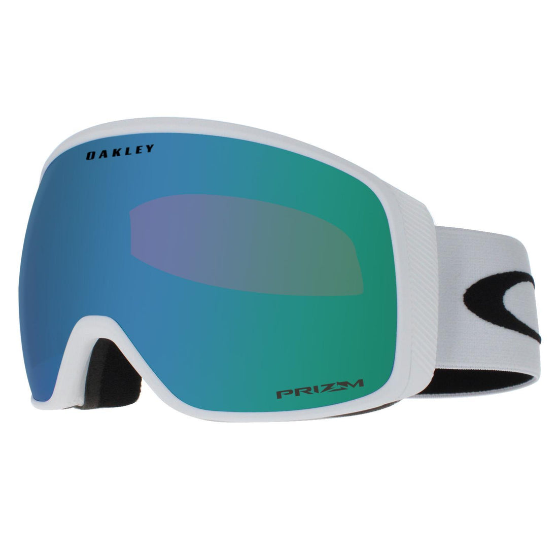 Oakley Ski Goggles Flight Tracker L OO7104-68 Matte White Prizm Snow Argon Iridium