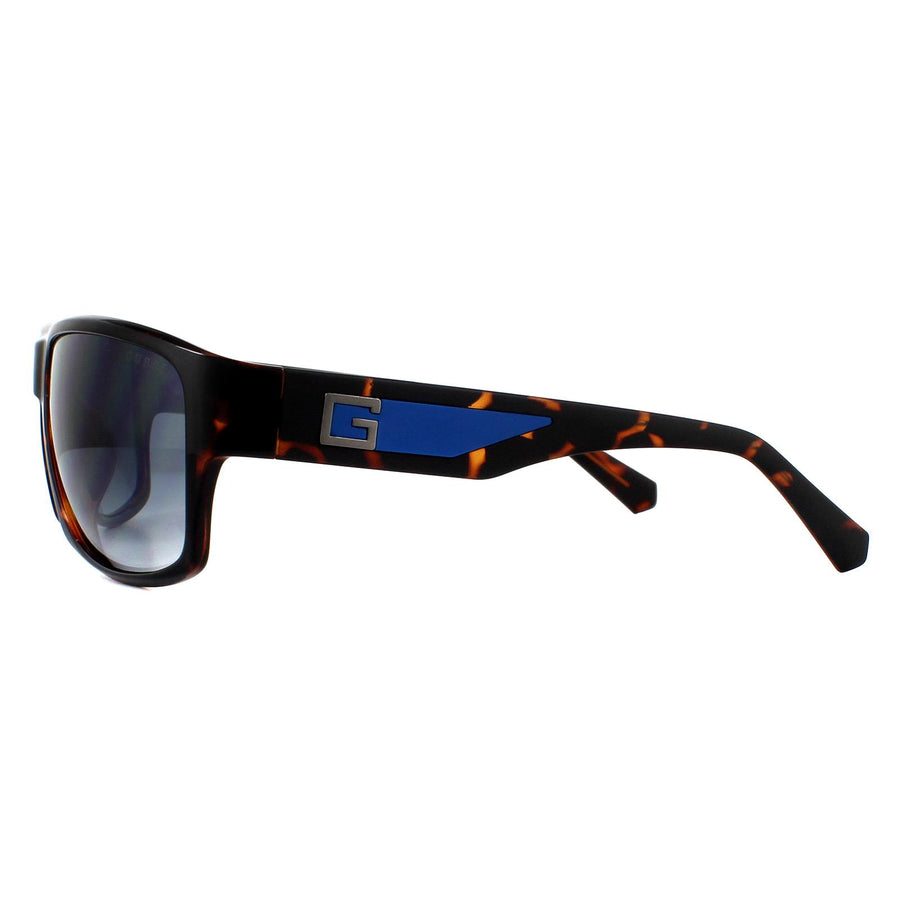 Guess Sunglasses GU00006 52C Dark Havana Smoke Mirror