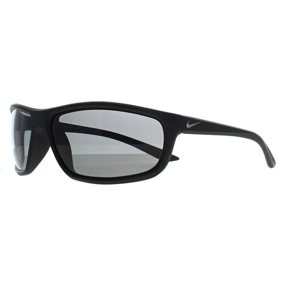 Nike Sunglasses Rabid P EV1111 001 Matte Black Silver Grey Polarised