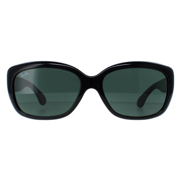 Ray-Ban Jackie Ohh RB4101 Sunglasses Black Green Polarized
