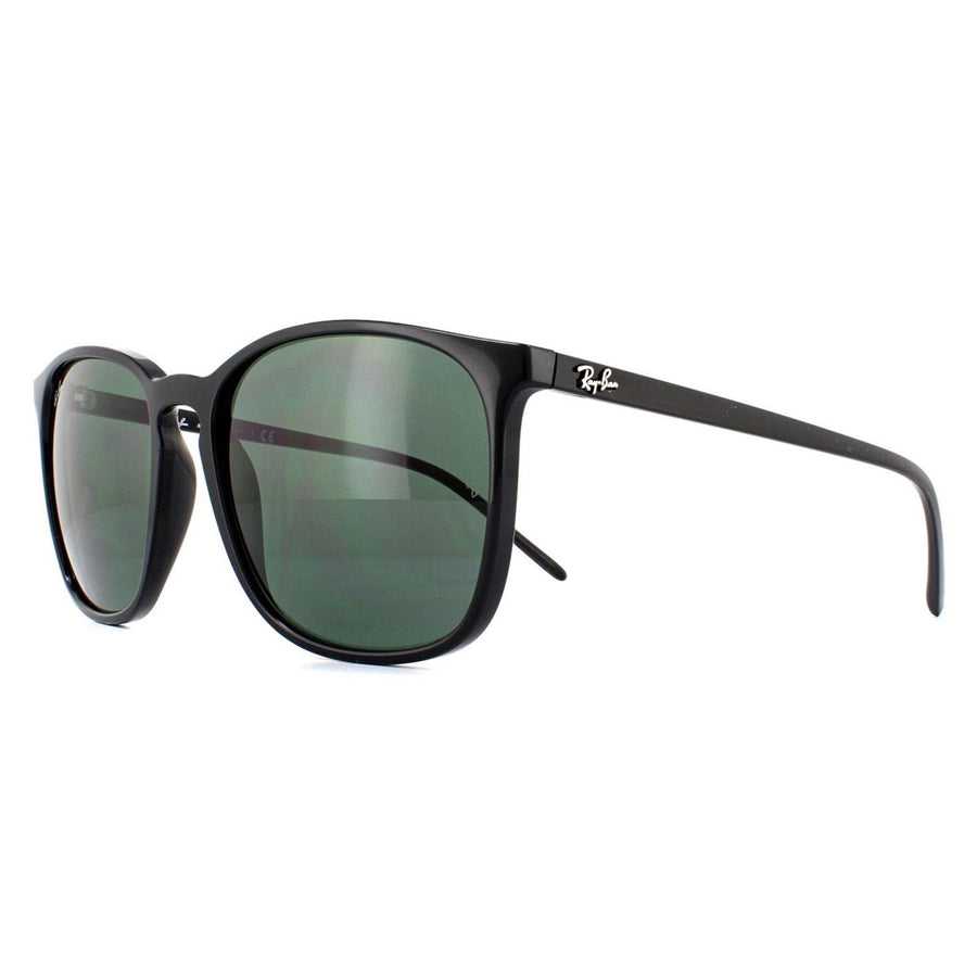 Ray-Ban Sunglasses RB4387 601/71 Black Green