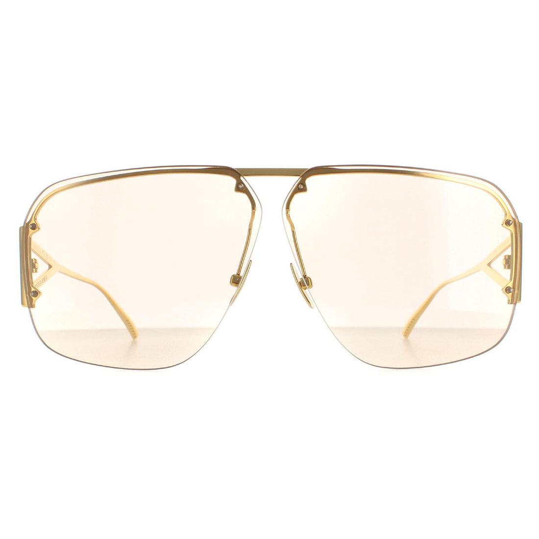 Bottega Veneta Sunglasses BV1065S 005 Gold Yellow