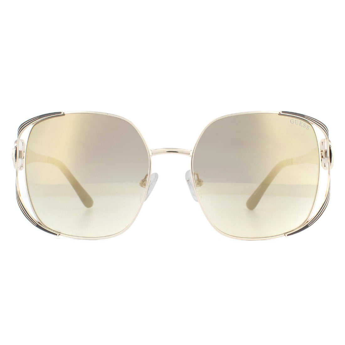 Guess Sunglasses GU7626 33C Gold Smoke Mirror
