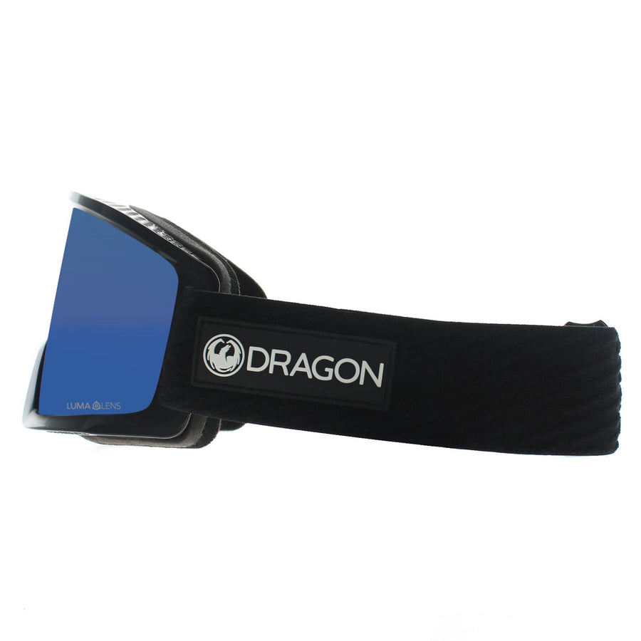Dragon Ski Goggles DX3 Plus OTG 012 Icon Blue Lumalens Blue Ionized & Dark Smoke