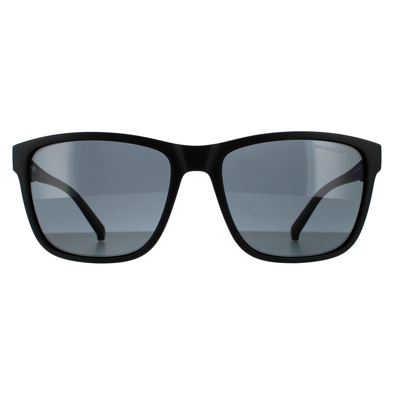 Sunglasses Shoreditch AN4255 01 81 Matte Black Dark Grey Polarized