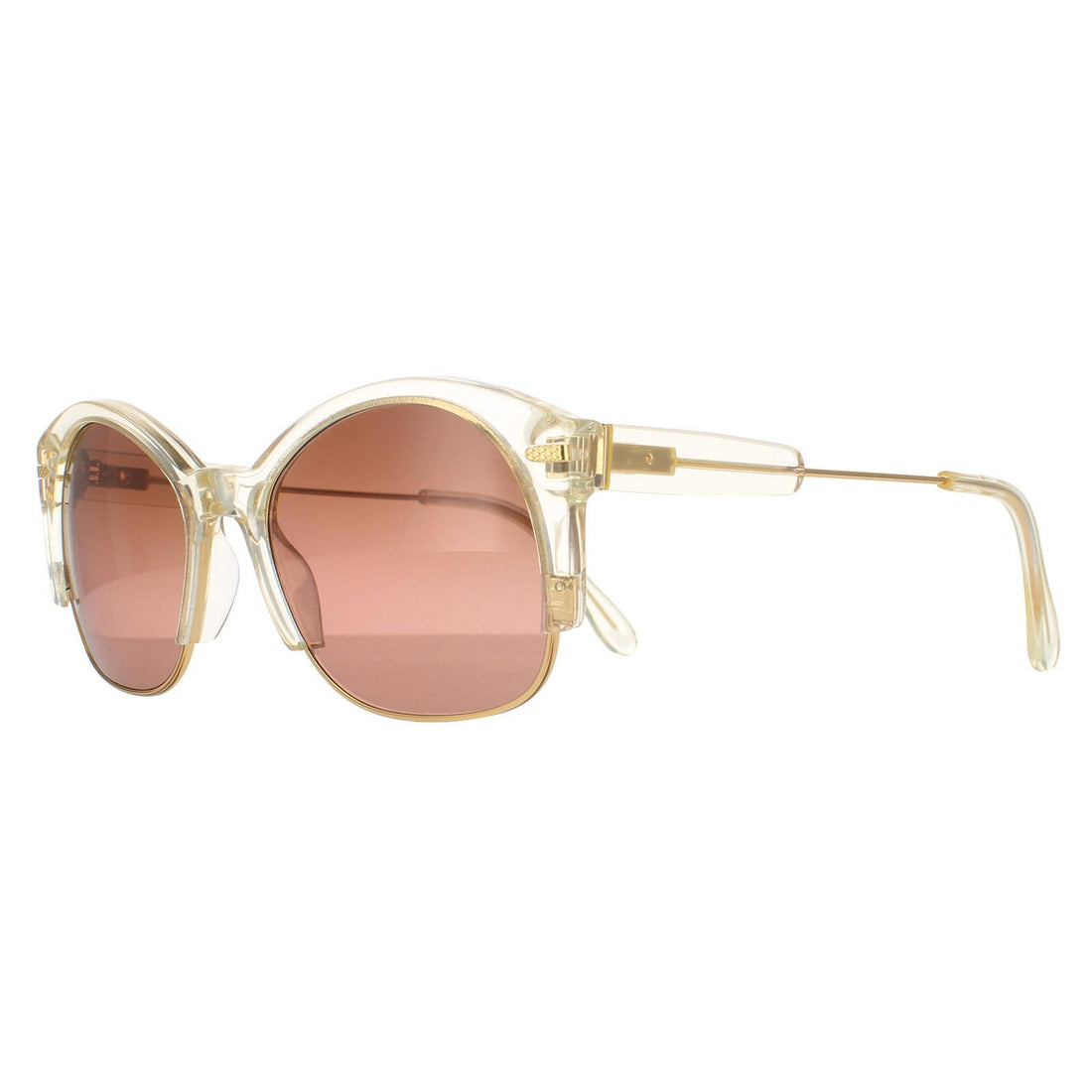 Serengeti Sunglasses Vinita SS529003 Gold Champagne Polarized Drivers Gradient