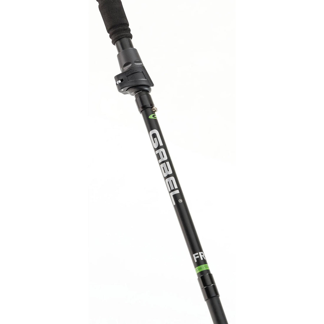 Gabel Trekking Poles FR-3 EF Black and Green Telescopic