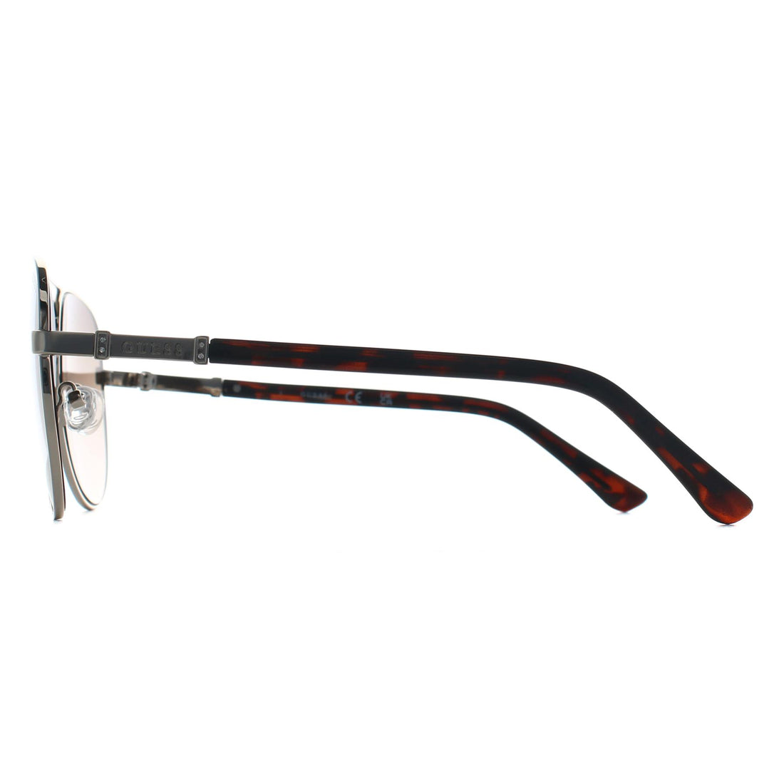 Guess Sunglasses GU00173 21F White Brown Gradient
