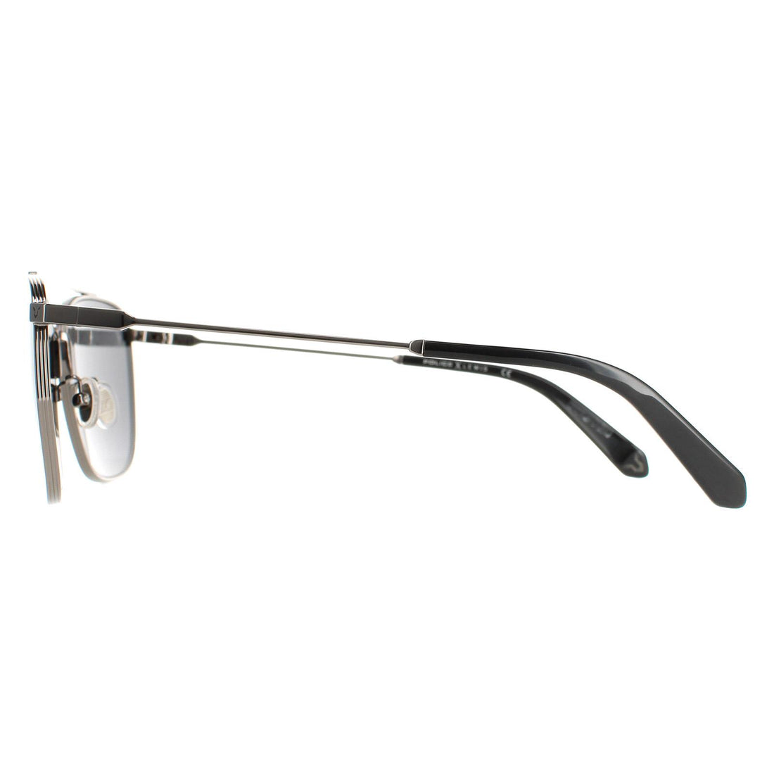 Police Sunglasses SPLB28 Origins Lite 2 0568 Shiny Gunmetal Smoke Grey