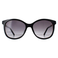Guess Sunglasses GF0394 01B Shiny Black Smoke Gradient