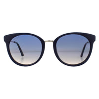 Swarovski SK0217 Sunglasses Shiny Blue / Blue Gradient