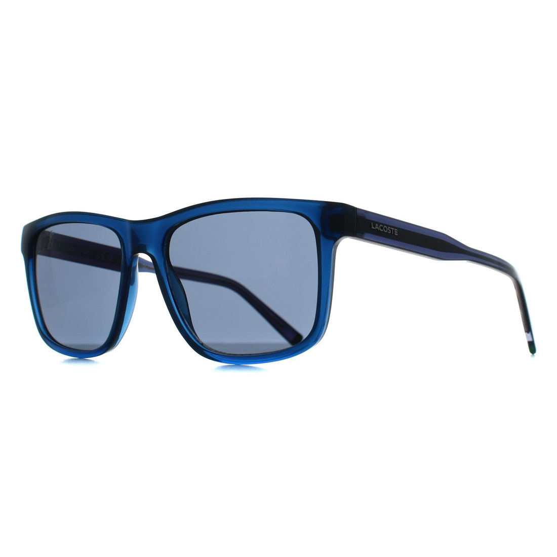 Lacoste Sunglasses L6025S 410 Transparent Blue Grey Blue