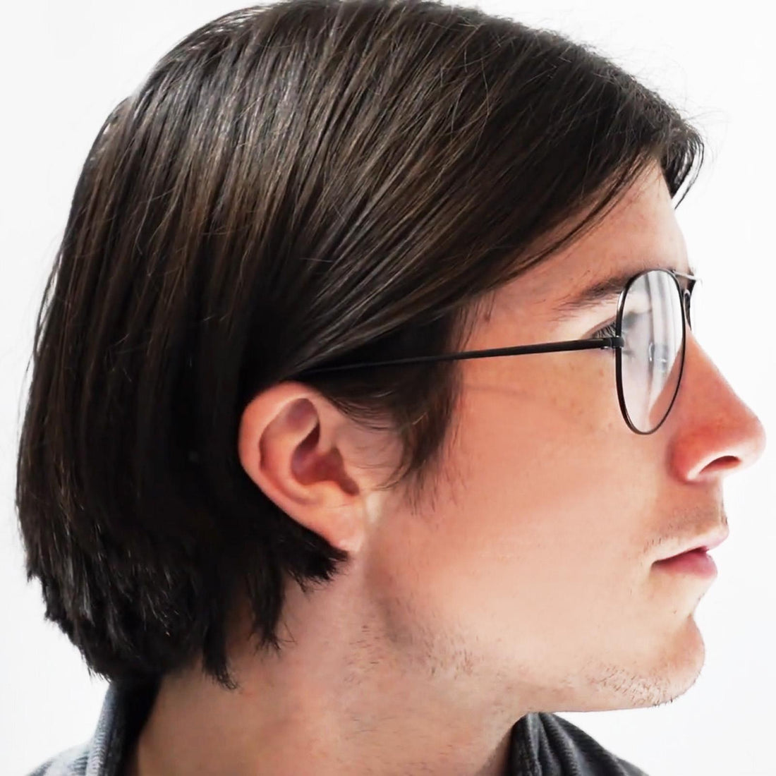 Ray-Ban Glasses Frames 6489 Aviator 2501 Silver 58mm