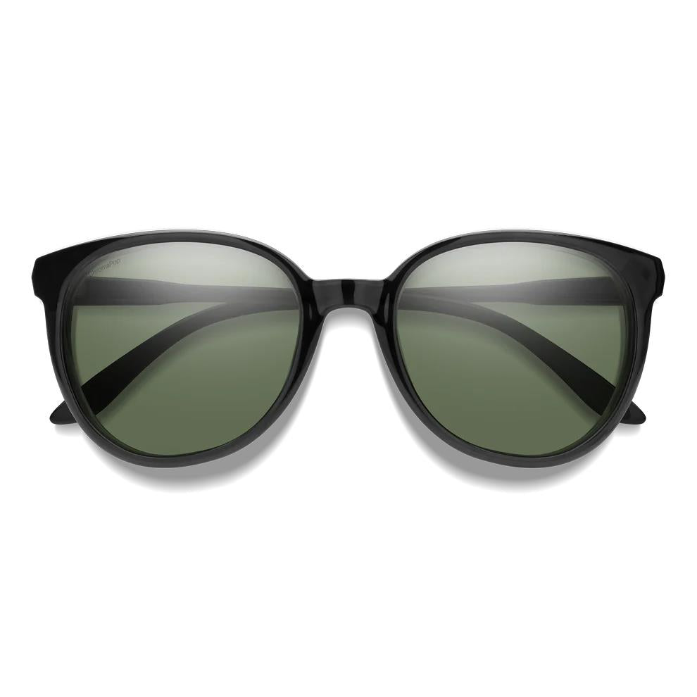 Smith Sunglasses Cheetah 807 L7 Black ChromaPop Polarized Grey Green