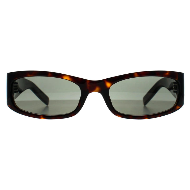 Saint Laurent Sunglasses SL M152 002 Dark Spotted Havana Grey