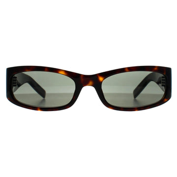 Saint Laurent Sunglasses SL M152 002 Dark Spotted Havana Grey