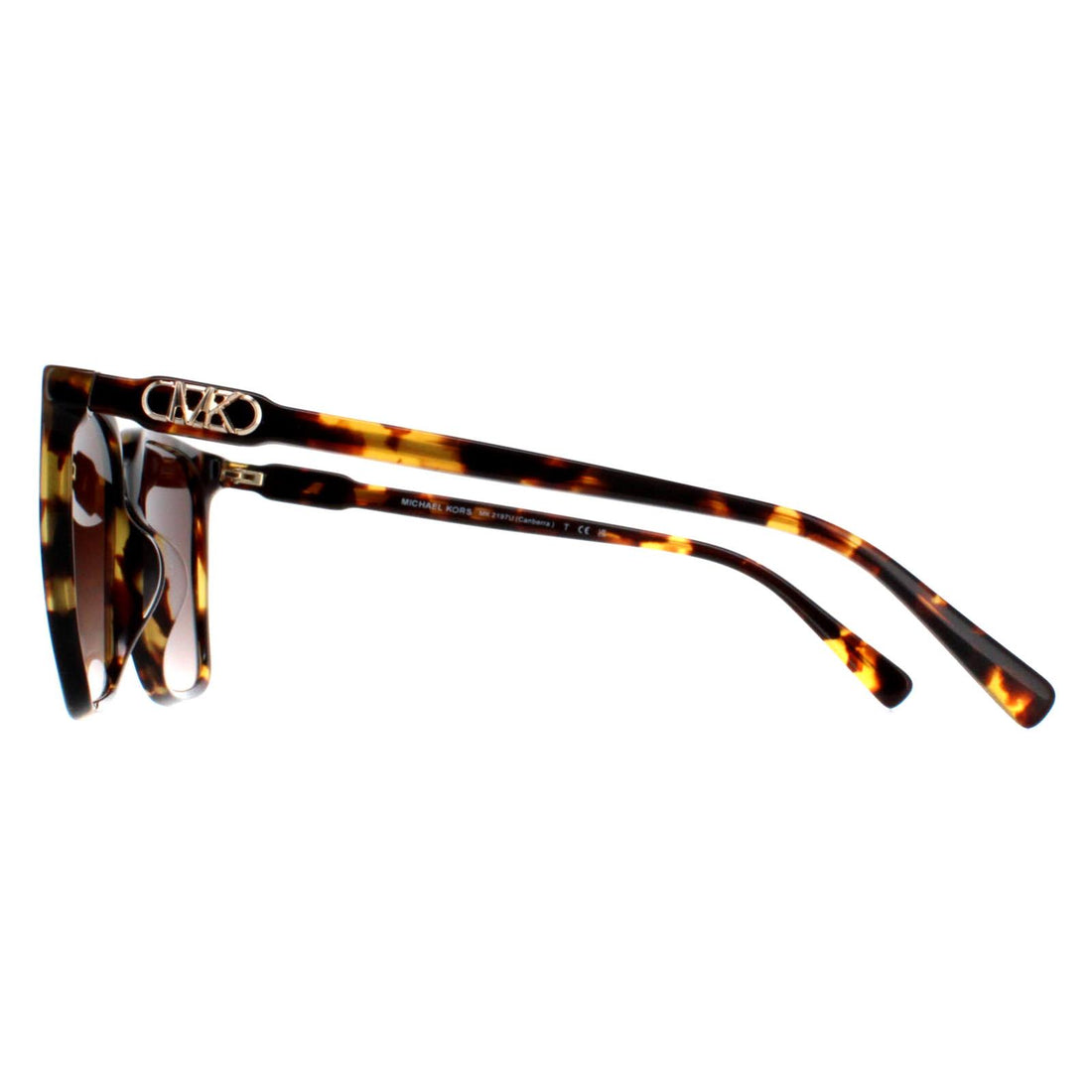 Michael Kors Sunglasses MK2197U Canberra 300613 Dark Tortoise Brown Gradient