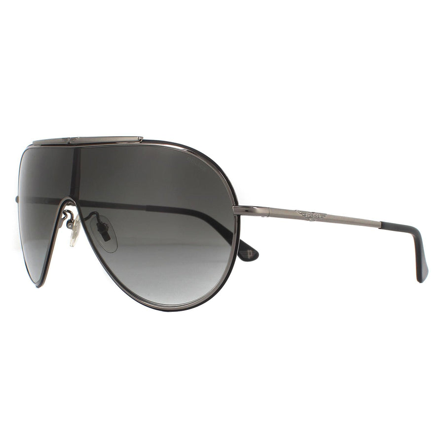 Police Sunglasses SPL964 Origins 10 0K56 Shiny Gunmetal Smoke Grey Gradient