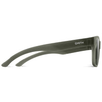 Smith Sunglasses Lowdown Slim 2 B59 L7 Matte Moss Crystal ChromaPop Grey Green Polarized
