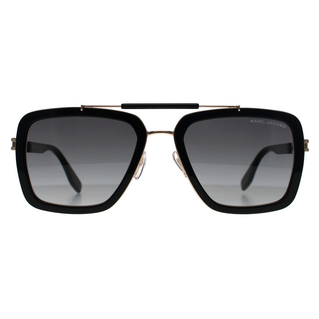 Marc Jacobs Sunglasses MARC 674/S 807 9O Black Gold Grey Gradient