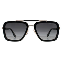 Marc Jacobs Sunglasses MARC 674/S 807 9O Black Gold Grey Gradient