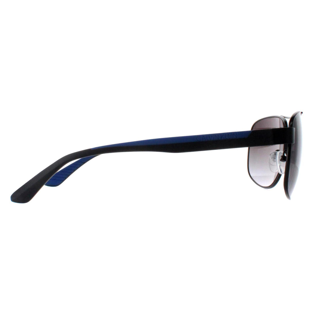 Calvin Klein Sunglasses CK20319S 001 Matte Black Cobalt Blue Grey