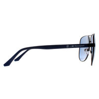 BMW Motorsport Sunglasses BS0028 02M Matte Black Blue Polarised