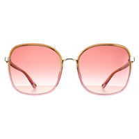 Chloe CH0031S Franky Sunglasses Yellow to Pink Crystal Fade and Gold / Pink Gradient