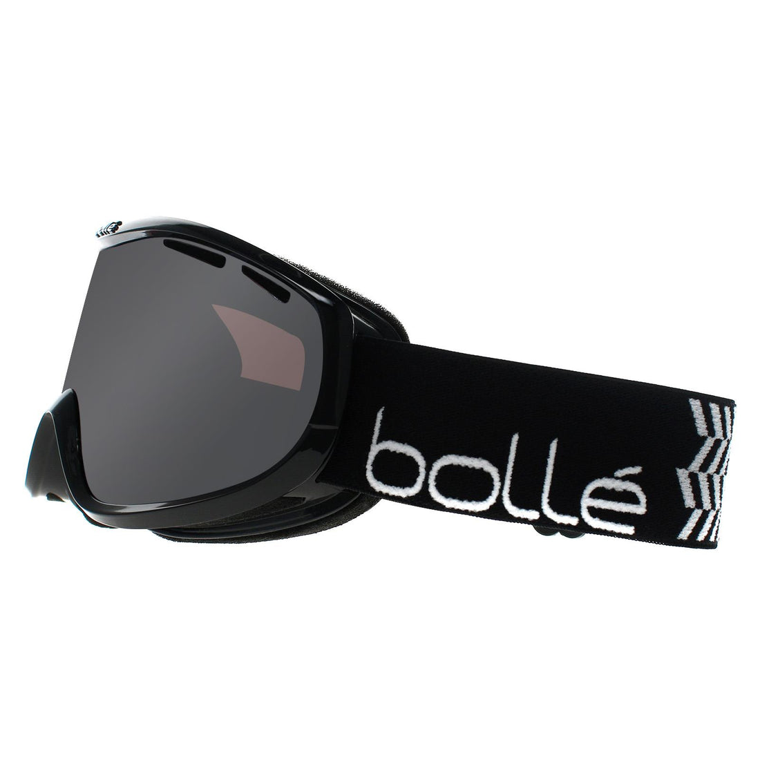 Bolle Ski Goggles Sierra 21948 Shiny Black and White Vermillon Gun Cat 2