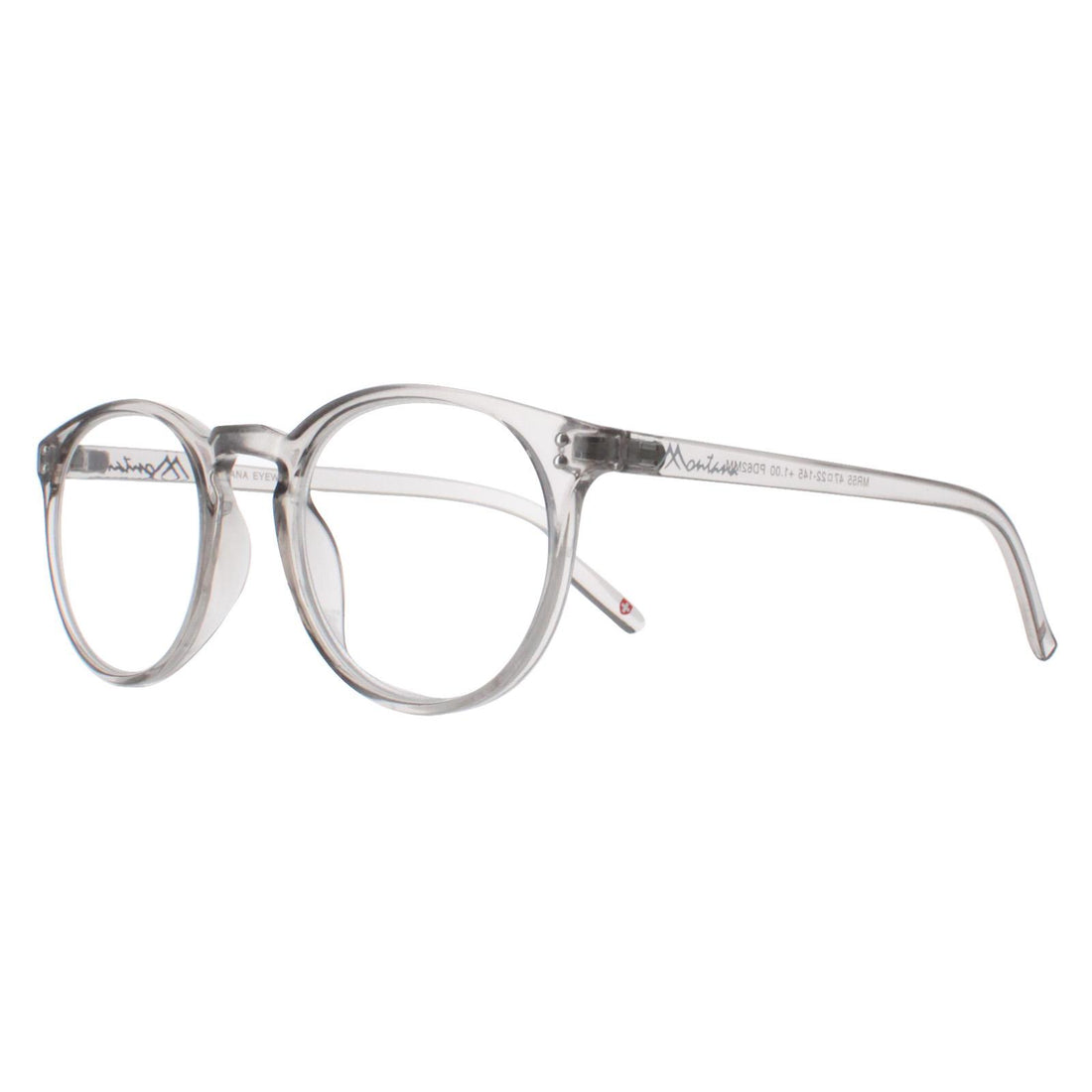 Montana Reading Glasses HMR55 Clear Grey Men Women +1.00