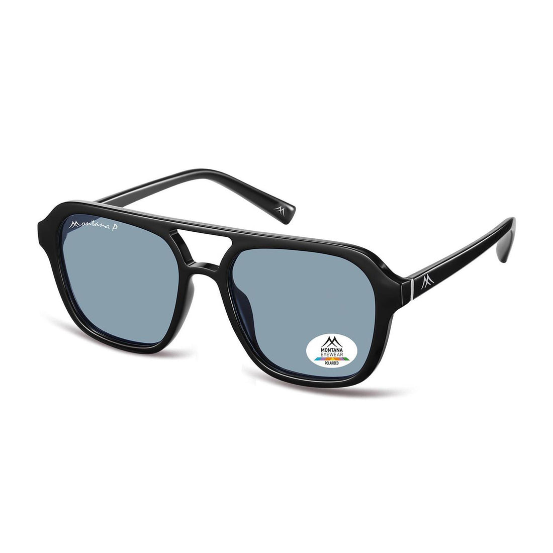 Montana Sunglasses MP174 B Black Blue Polarized
