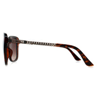 Guess Sunglasses GF6138 52F Dark Havana Brown Gradient