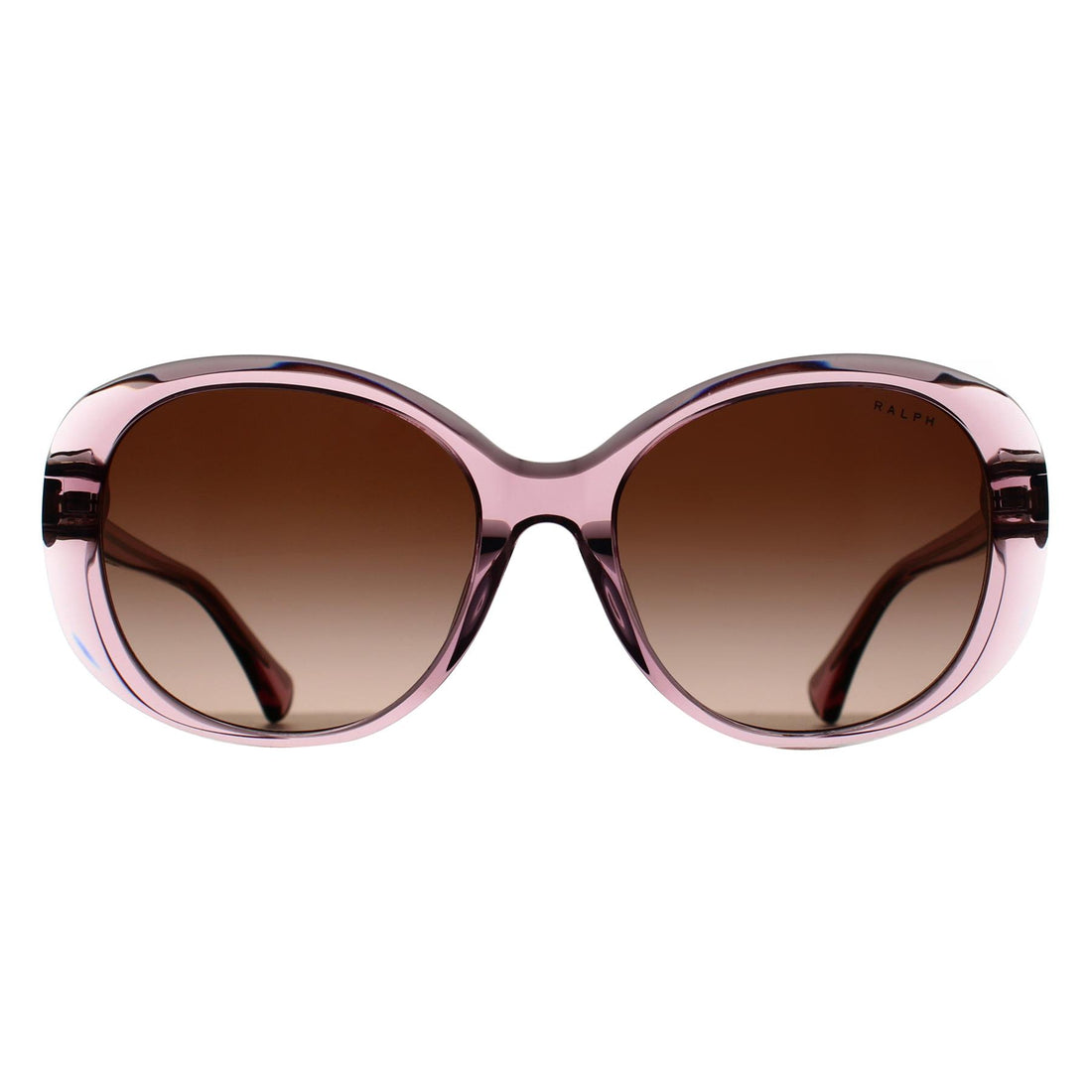 Ralph by Ralph Lauren Sunglasses RA5335U 611813 Shiny Transparent Violet Gradient Brown