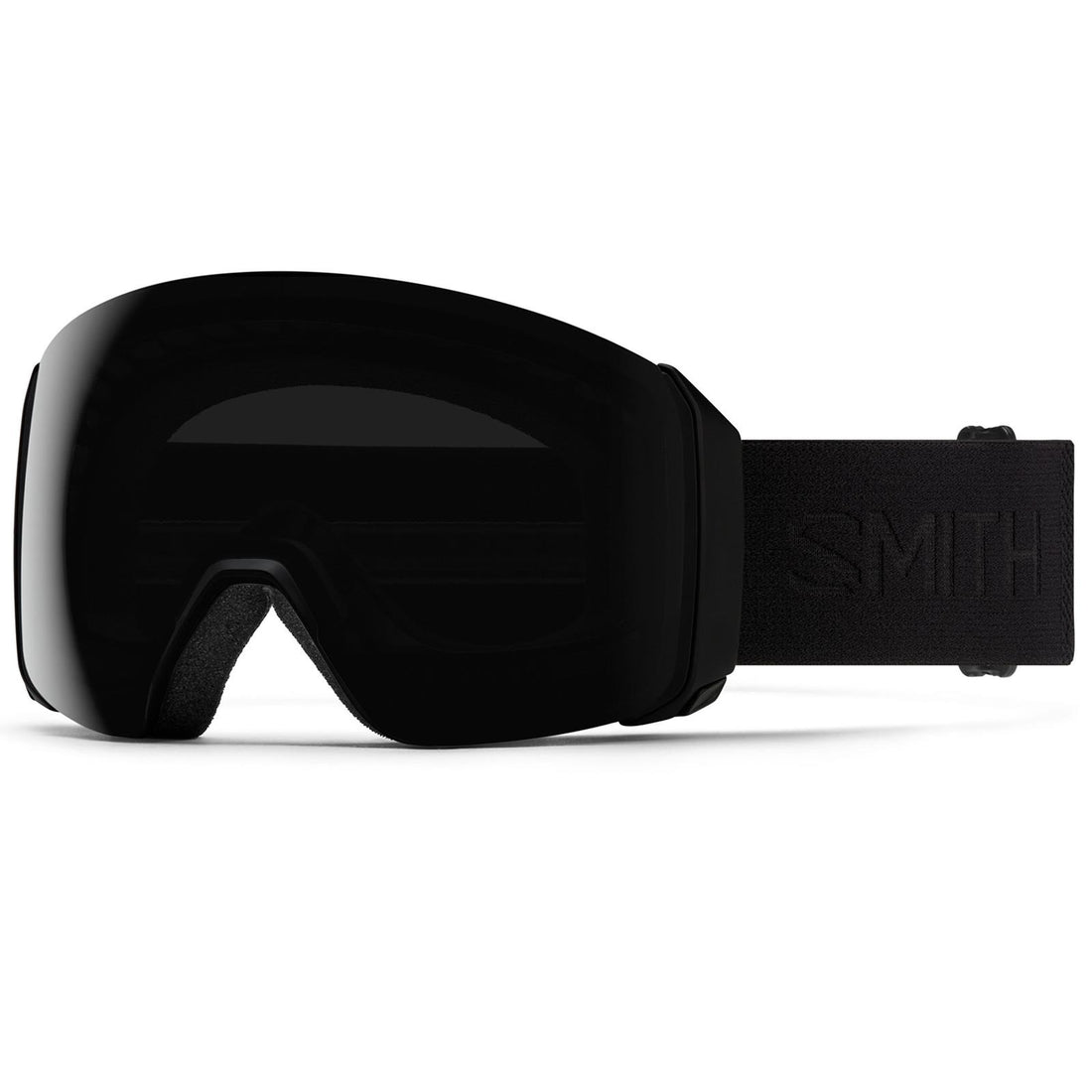 Smith Ski Goggles 4D Mag XL 0JZ 4Y Blackout ChromaPop Sun Black & CP Storm Blue Sensor Mirror