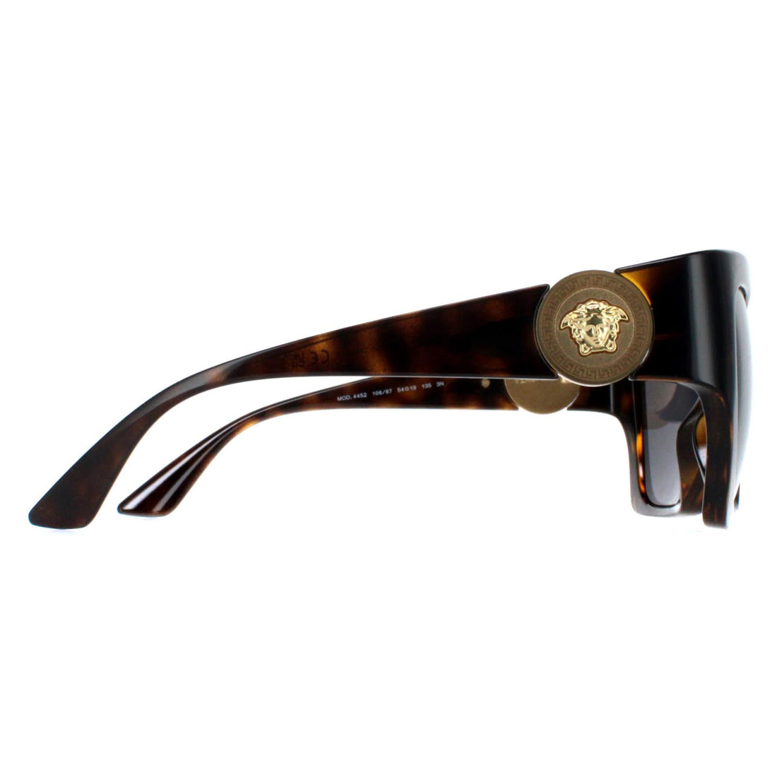Versace Sunglasses VE4452 108/87 Dark Havana Dark Grey