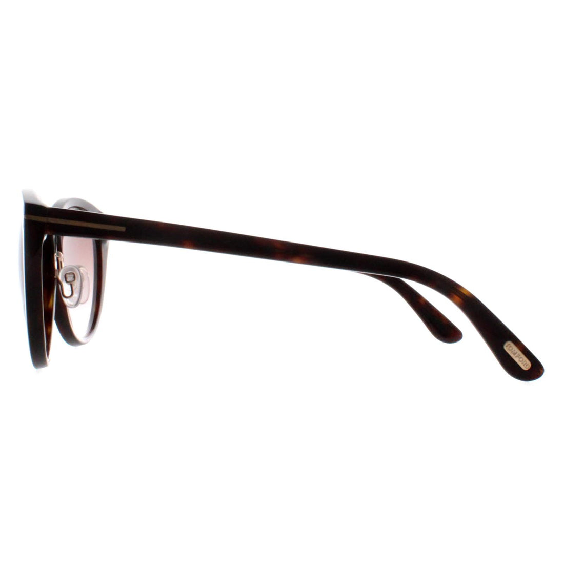 Tom Ford Sunglasses 0345 Gina 52F Dark Havana Brown Gradient