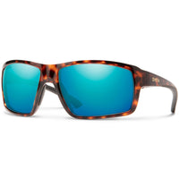 Smith Sunglasses Hookshot 086 QG Havana ChromaPop Polarized Blue Mirror