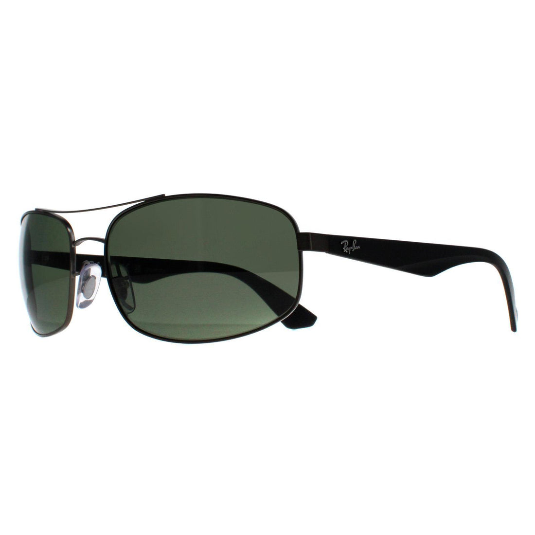 Ray-Ban Sunglasses 3527 029/9A Matt Gunmetal Dark Green Polarized