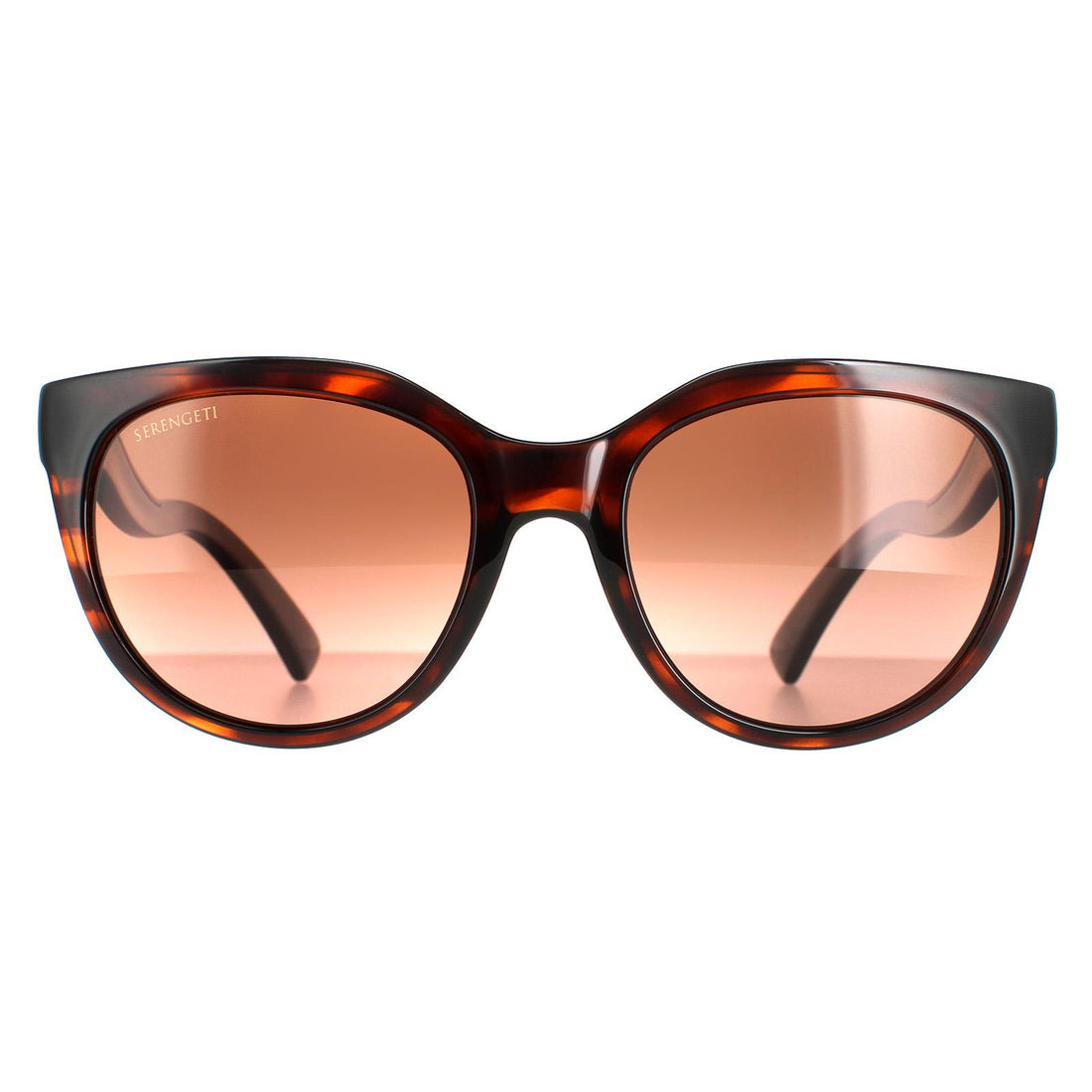 Serengeti Sunglasses Lia 8572 Shiny Dark Tortoise Brown Drivers Gradient Polarized